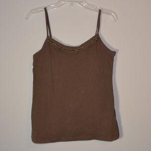 JEWELED CAMI TANK TOP